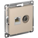 Розетка RJ-45/TV Systeme Electric ATN001289