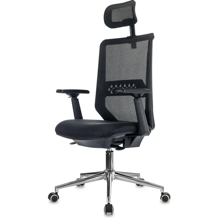 Офисное кресло Бюрократ MC-612N-H Black - MC-612N-H/B/MAT-B - фото 4