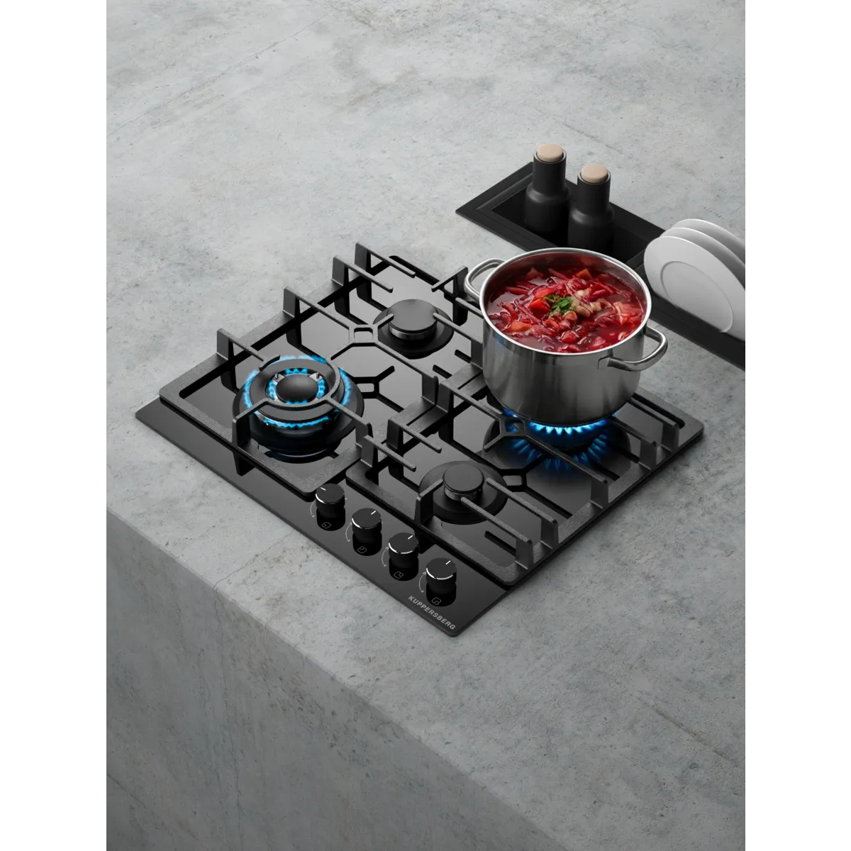 Газовая варочная панель Kuppersberg FG 61 B - фото 5