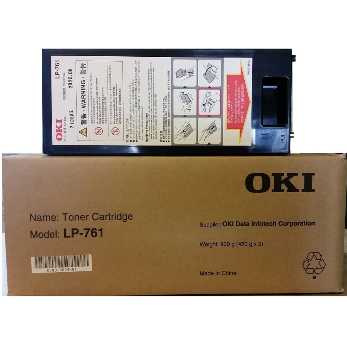 Картридж OKI LP-761 Black