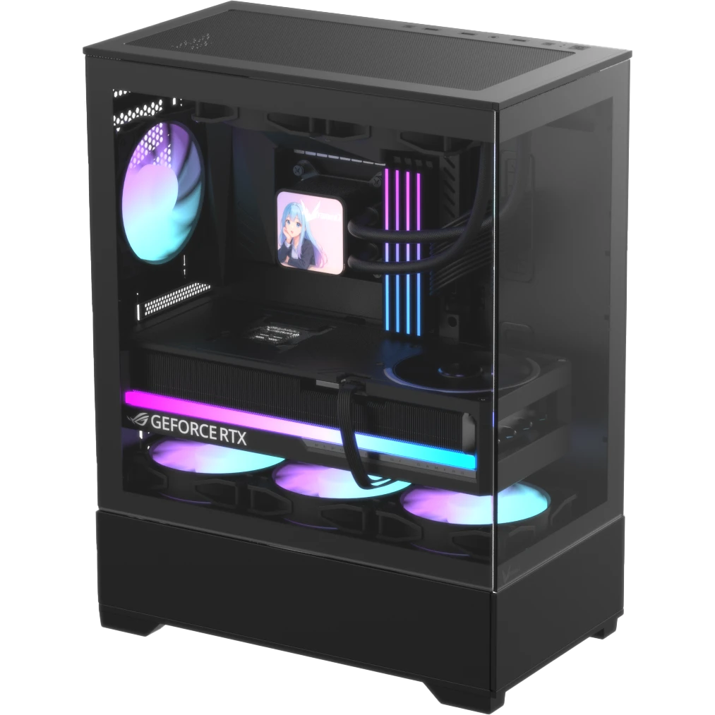 Корпус Formula Crystal Z1 V2 Black - CRYSTAL Z1 V2 B - фото 2