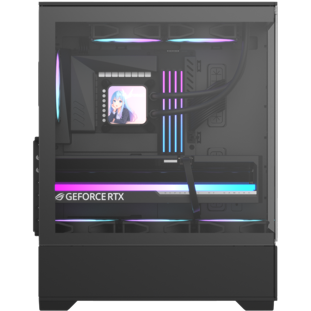 Корпус Formula Crystal Z1 V2 Black - CRYSTAL Z1 V2 B - фото 3