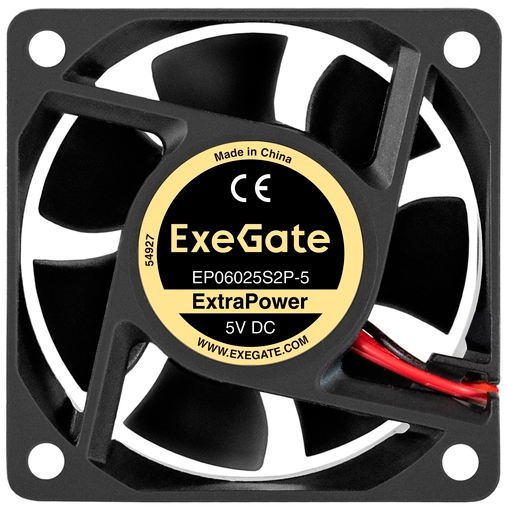 Вентилятор для корпуса ExeGate EP06025S2P-5 - EX299929RUS - фото 2