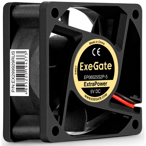 Вентилятор для корпуса ExeGate EP06025S2P-5 - EX299929RUS - фото 3