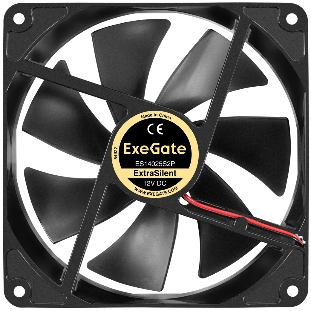Вентилятор для корпуса ExeGate ExtraSilent ES14025S2P - EX299893RUS - фото 2