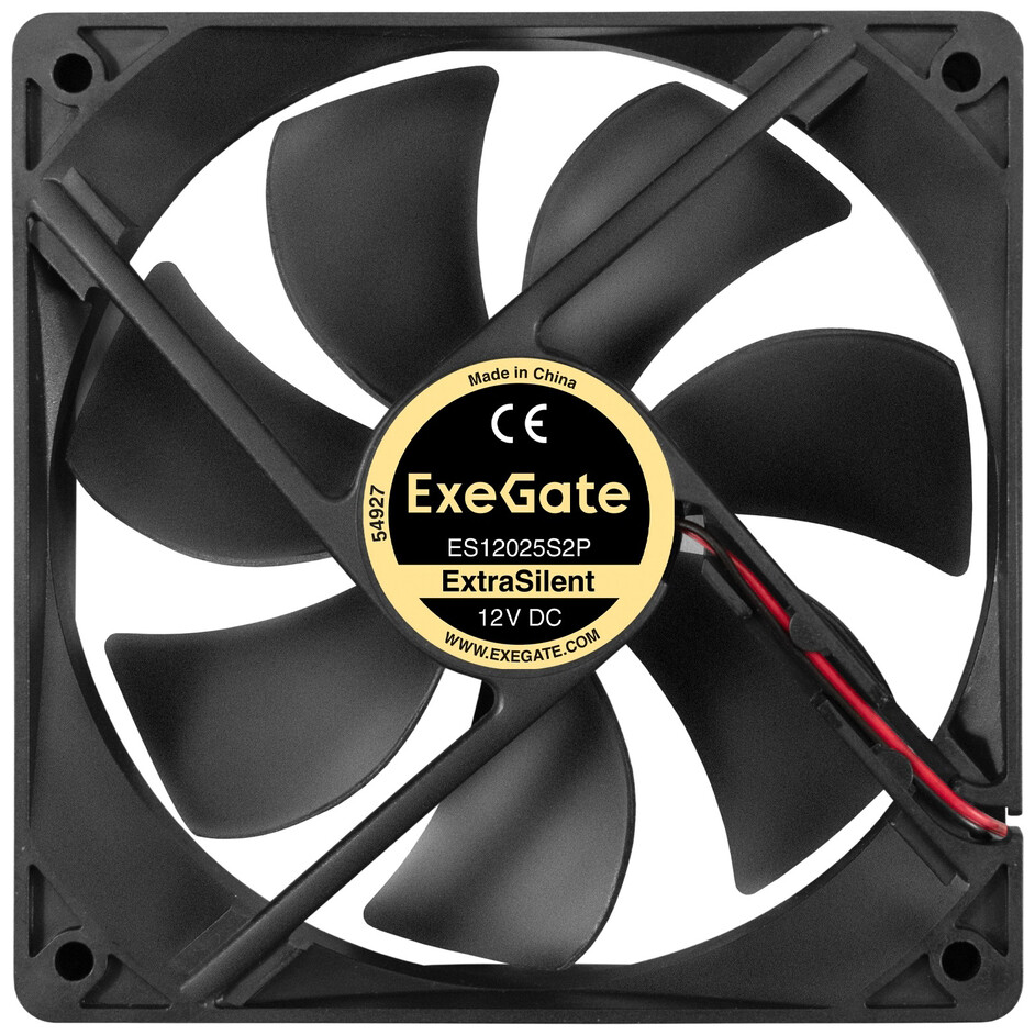 Вентилятор для корпуса ExeGate ExtraSilent ES12025S2P - EX299886RUS - фото 2