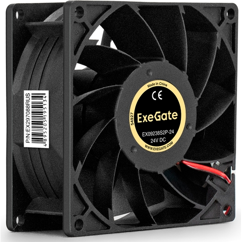 Вентилятор для корпуса ExeGate EX09238S2P-24 - EX297088RUS - фото 3