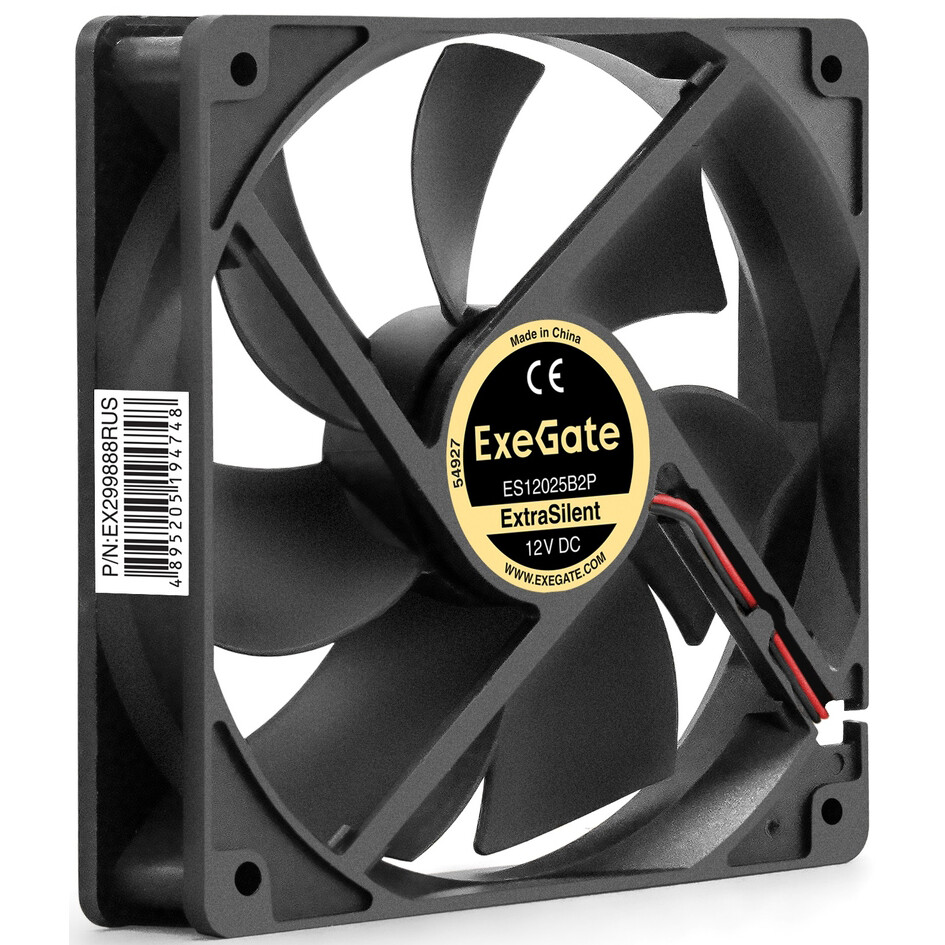 Вентилятор для корпуса ExeGate ExtraSilent ES12025B2P - EX299888RUS - фото 3