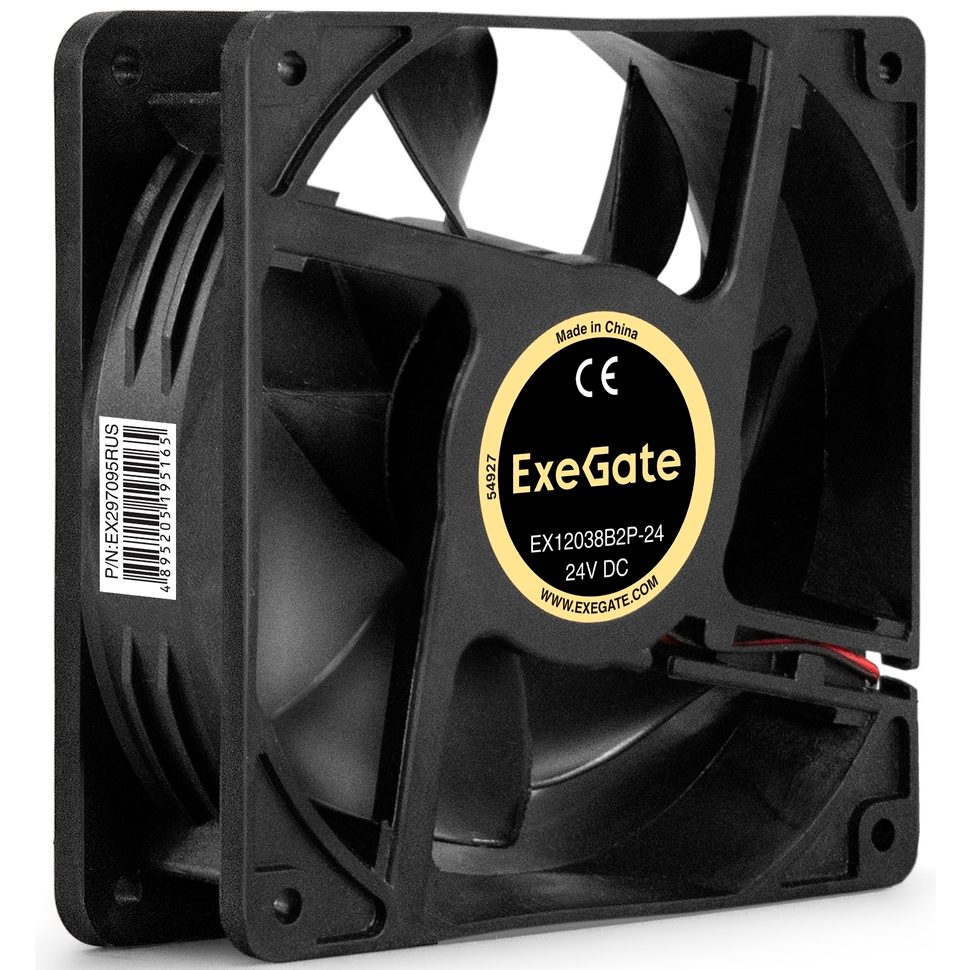 Вентилятор для корпуса ExeGate EX12038B2P-24 - EX297095RUS - фото 3