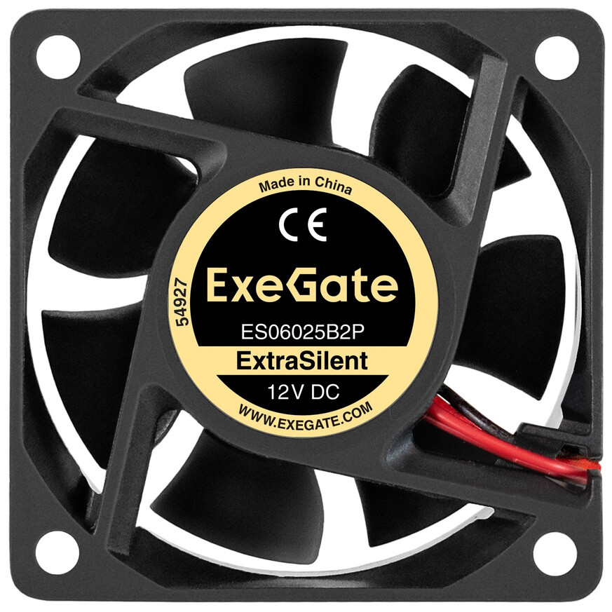 Вентилятор для корпуса ExeGate ExtraSilent ES06025B2P - EX299864RUS - фото 2