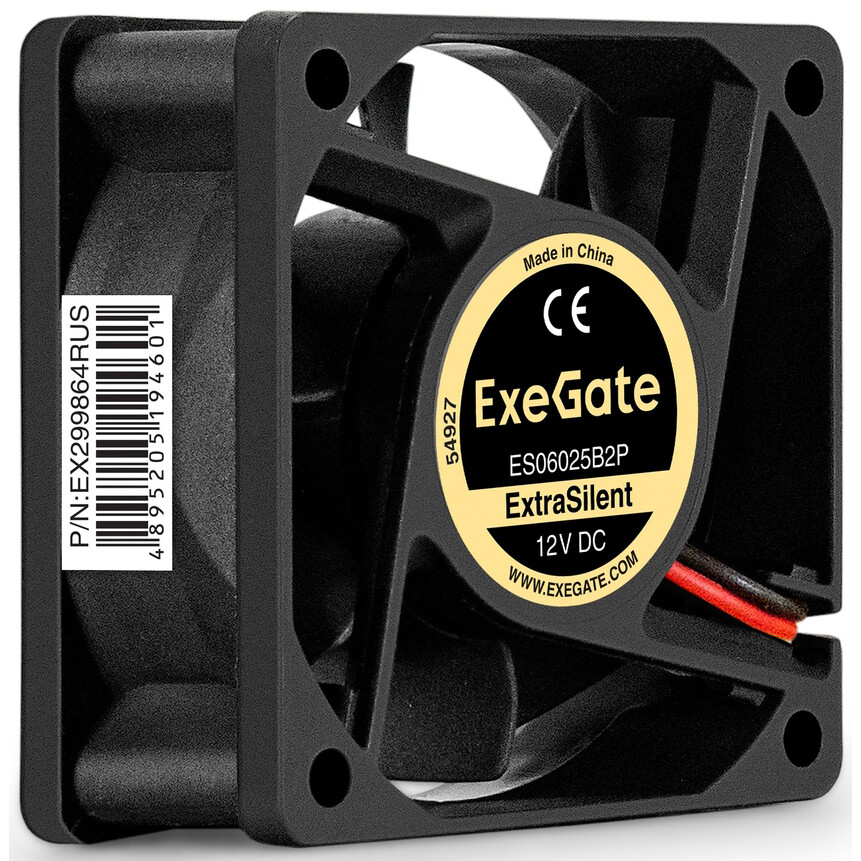 Вентилятор для корпуса ExeGate ExtraSilent ES06025B2P - EX299864RUS - фото 3