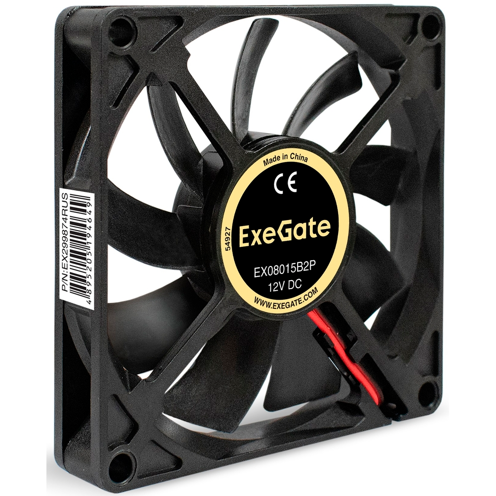 Вентилятор для корпуса ExeGate EX08015B2P - EX299874RUS - фото 3