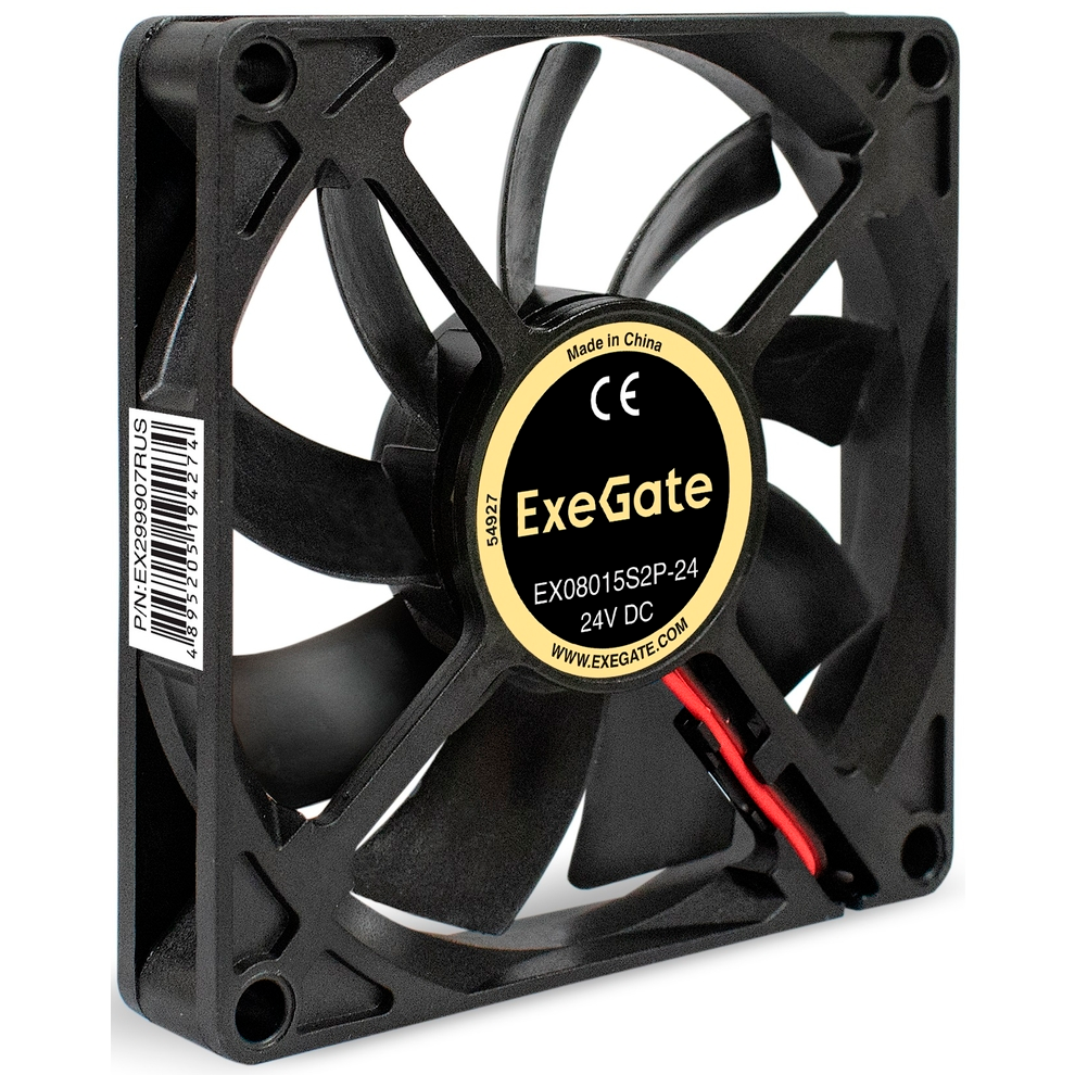 Вентилятор для корпуса ExeGate EX08015S2P-24 - EX299907RUS - фото 3