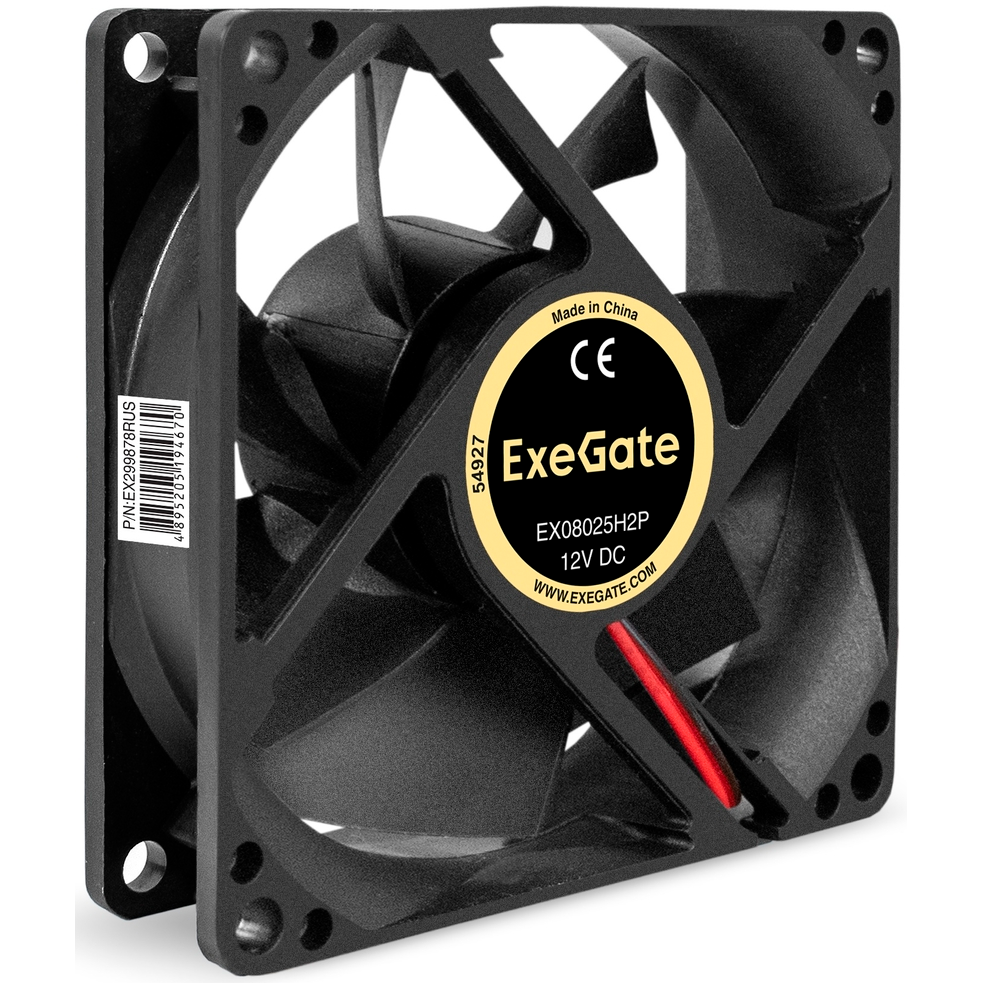 Вентилятор для корпуса ExeGate EX08025H2P - EX299878RUS - фото 3