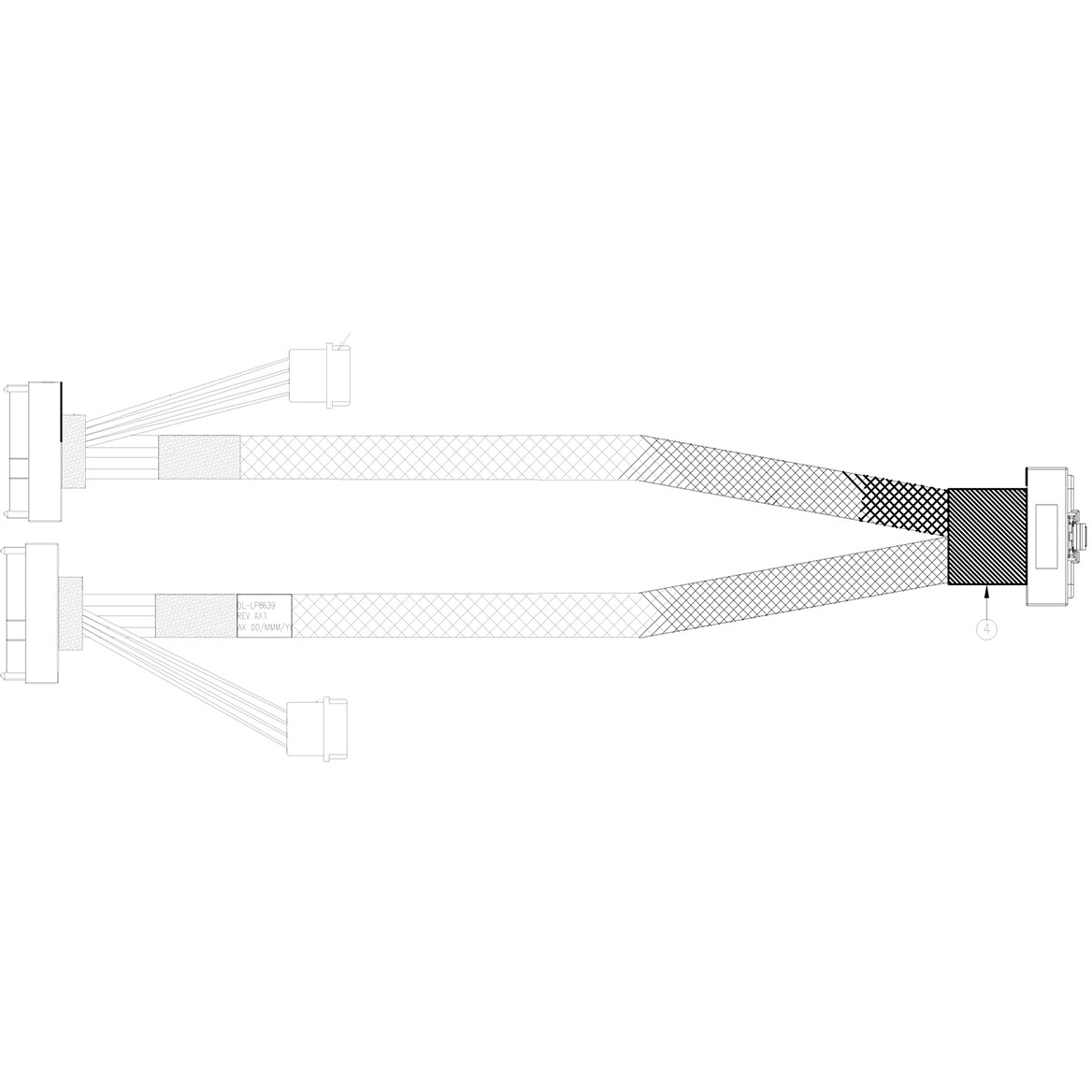 Кабель DiliVing DL-LP8639