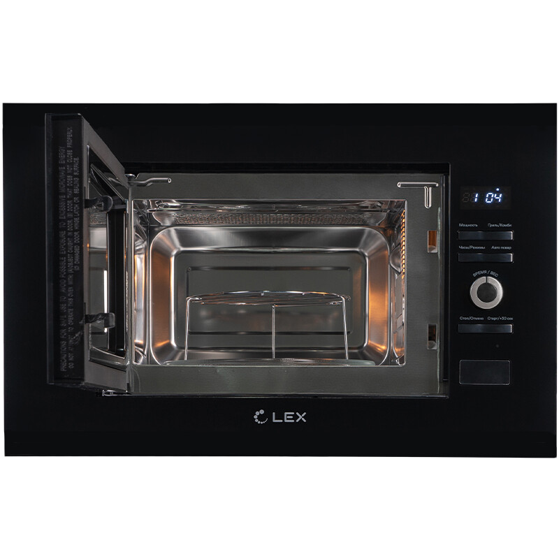 Встраиваемая микроволновая печь LEX BIMO 20.03 BLACK - CHGA100003 - фото 2