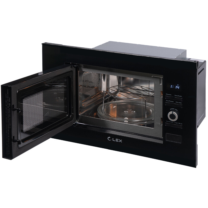Встраиваемая микроволновая печь LEX BIMO 20.03 BLACK - CHGA100003 - фото 5