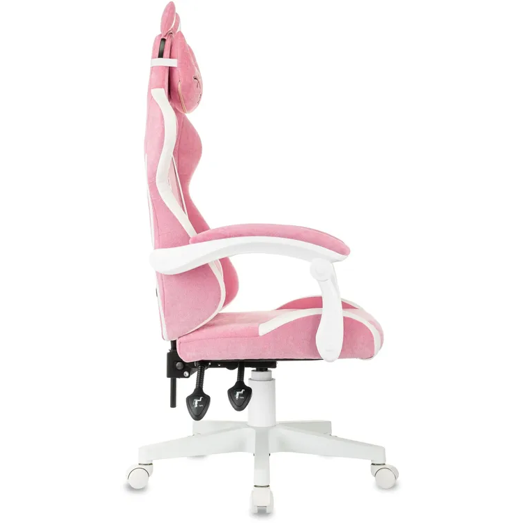 Игровое кресло Бюрократ Knight Kitty Pink/White - KNIGHT KITTY W PINK - фото 2