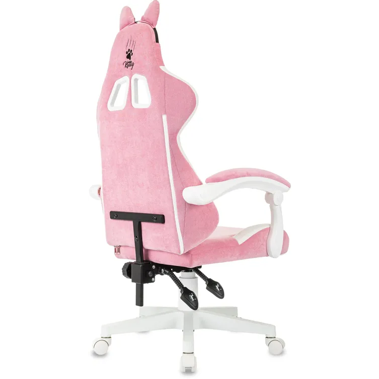 Игровое кресло Бюрократ Knight Kitty Pink/White - KNIGHT KITTY W PINK - фото 4