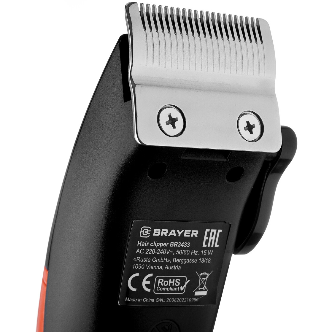Машинка для стрижки BRAYER BR3433 - фото 7