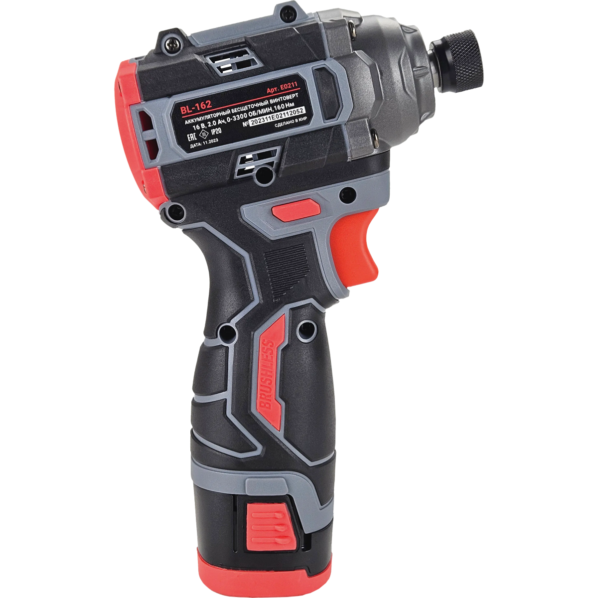 Винтовёрт PROFIPOWER BL-162 - E0211 - фото 4