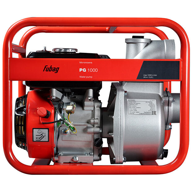 Мотопомпа Fubag PG 1000 - 838751
