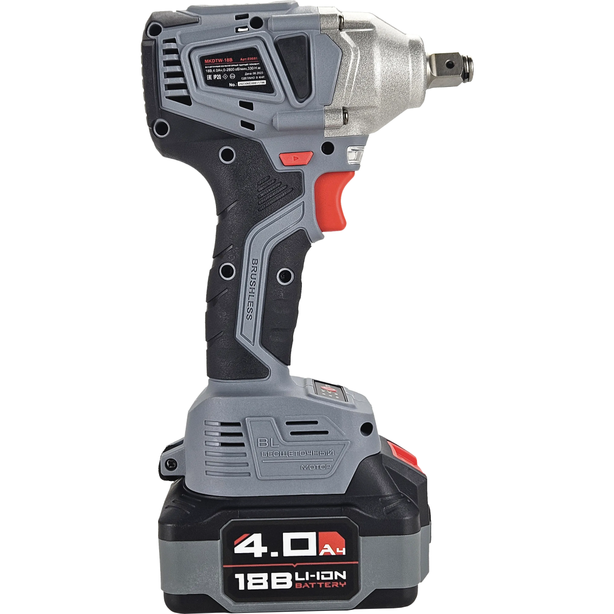 Гайковёрт PROFIPOWER MKDTW-18B - E0081 - фото 3