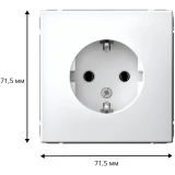 Электрическая розетка Systeme Electric ArtGallery GAL001343