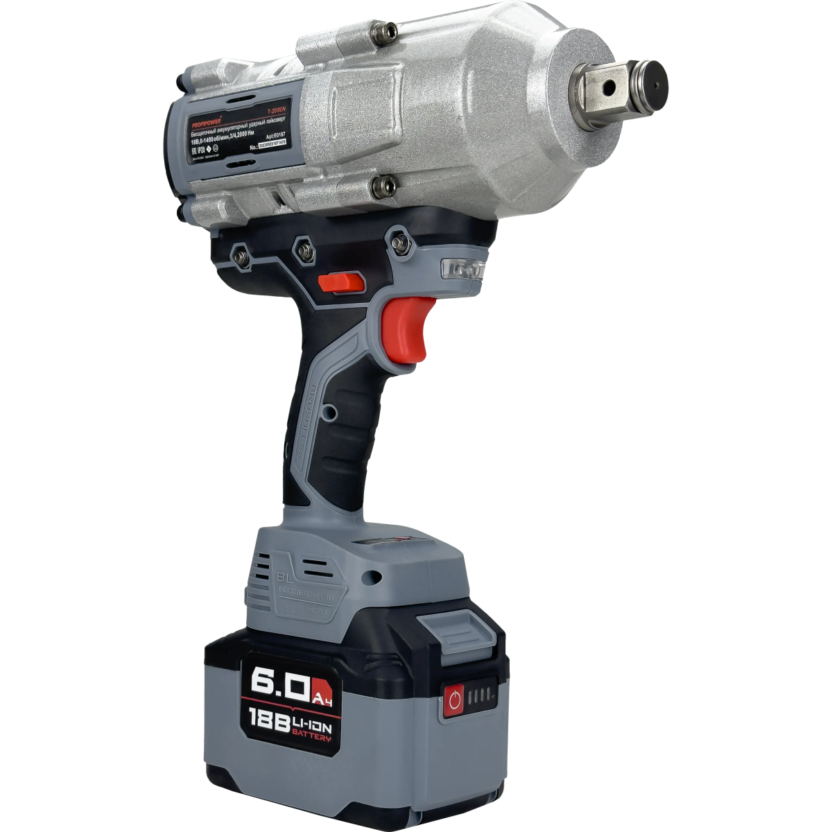 Гайковёрт PROFIPOWER T-2000N - E0187 - фото 2