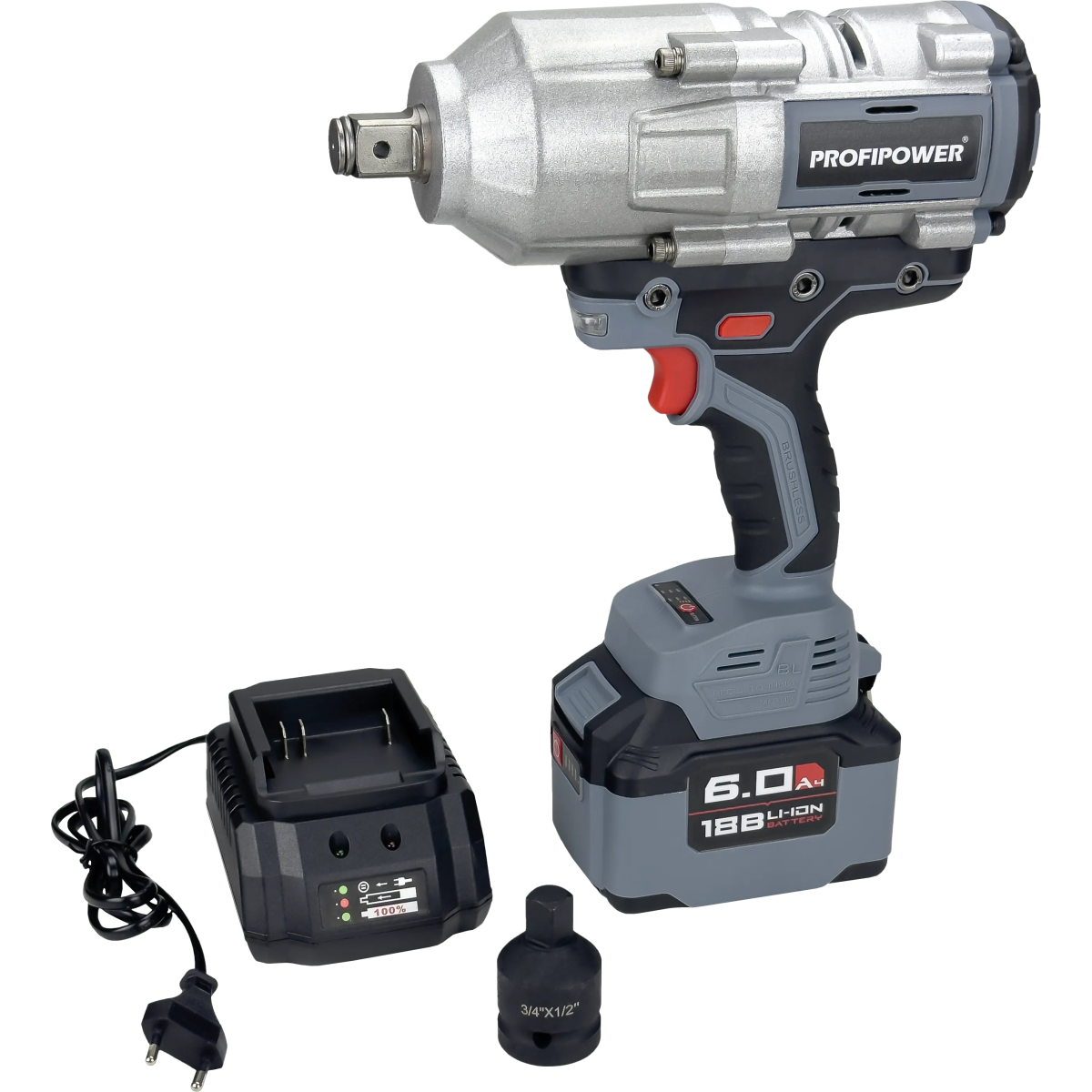 Гайковёрт PROFIPOWER T-2000N - E0187 - фото 6