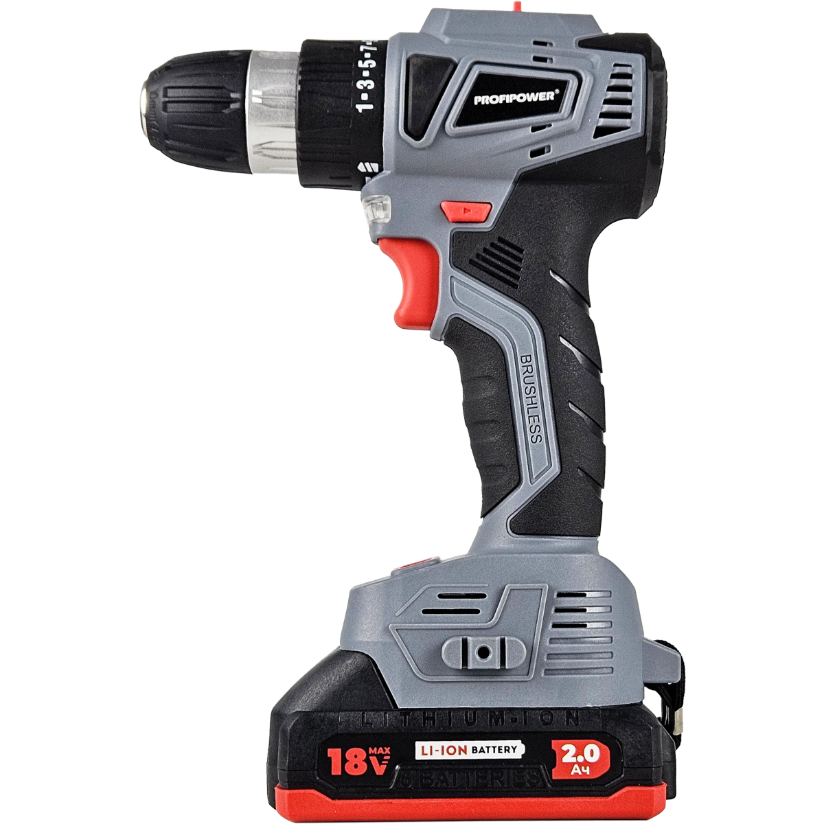 Дрель-шуруповёрт PROFIPOWER MKBL-18BT - E0146 - фото 4