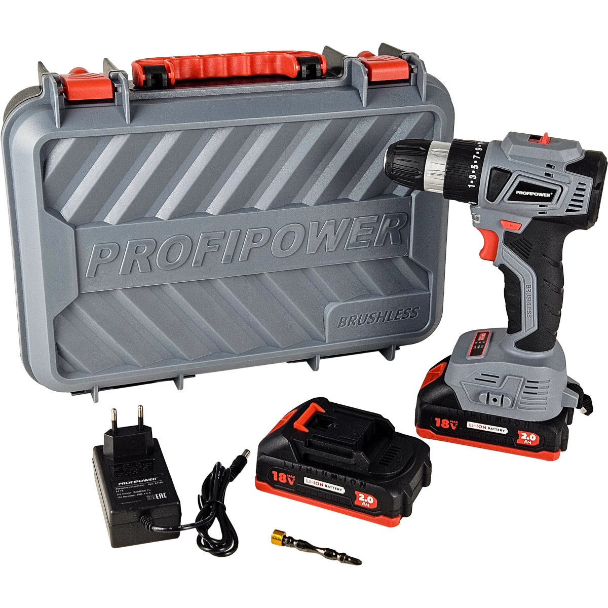 Дрель-шуруповёрт PROFIPOWER MKBL-18BT - E0146 - фото 7