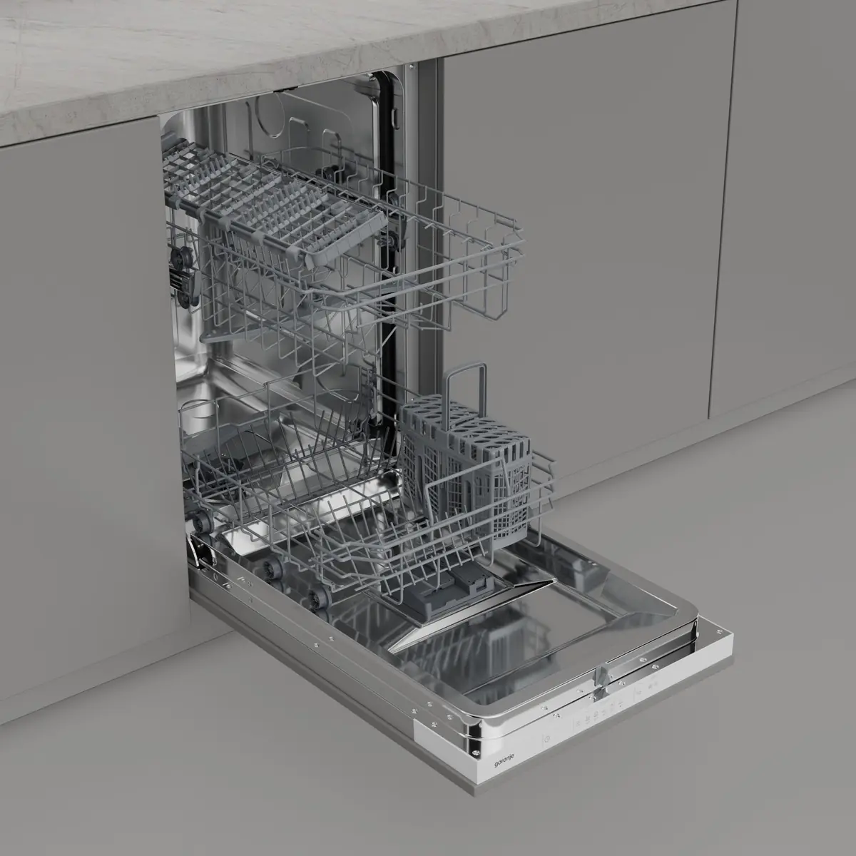 Встраиваемая посудомоечная машина Gorenje GV522E10WE - фото 5