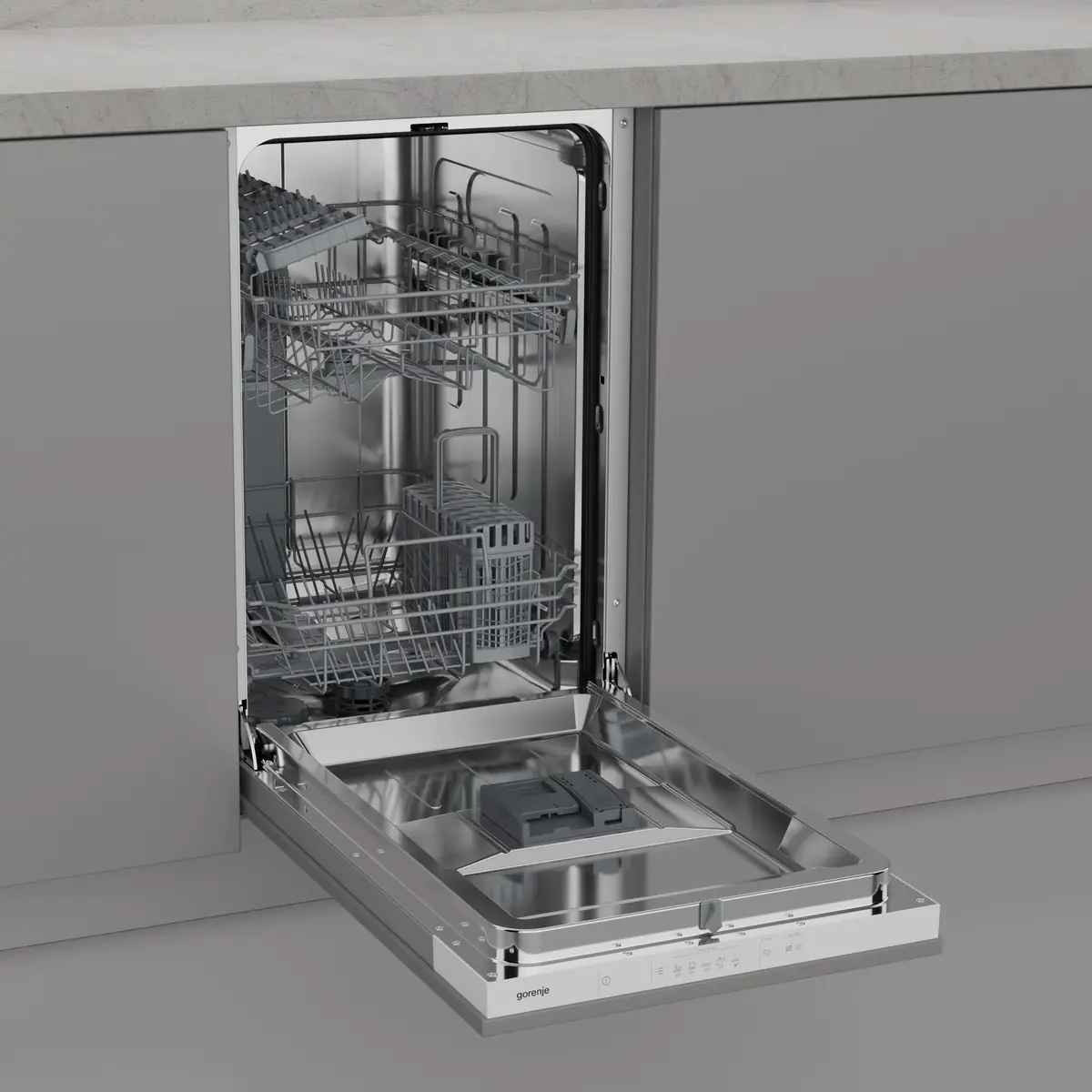 Встраиваемая посудомоечная машина Gorenje GV522E10WE - фото 6