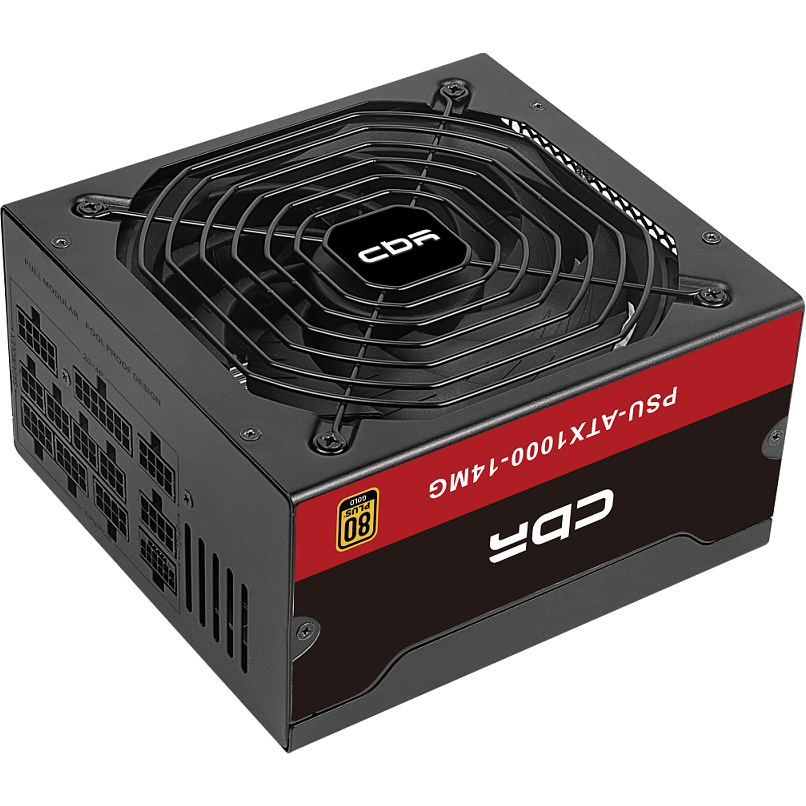 Блок питания 1000W CBR PSU-ATX1000-14MG