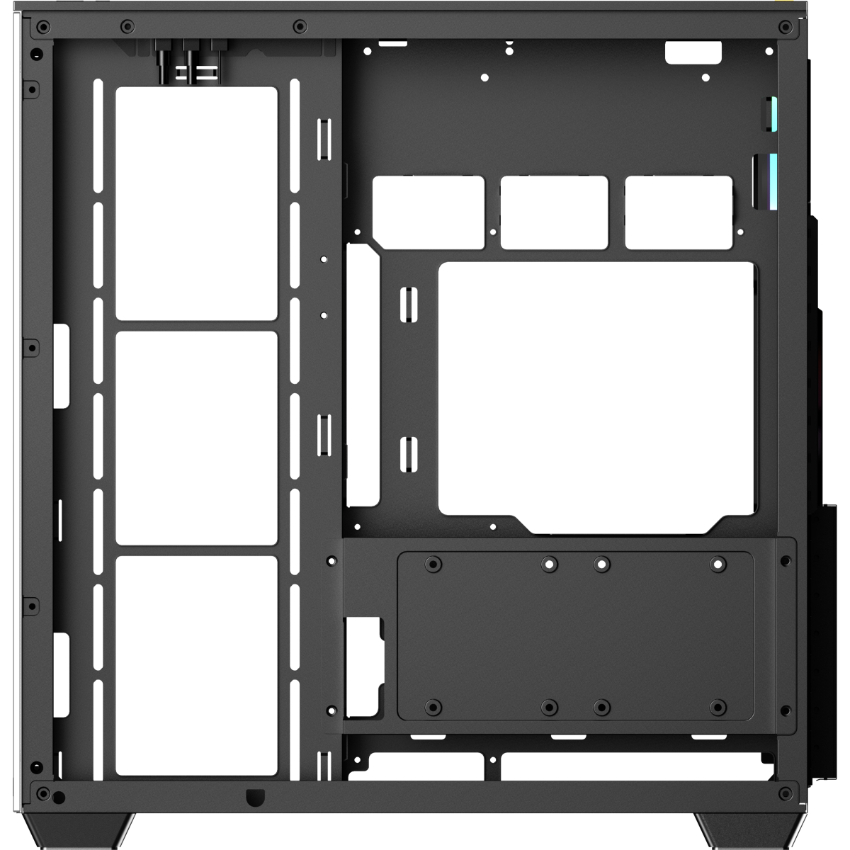Корпус Ocypus Delta C74 ARGB Black - Delta-C70-BKG400XX-GL - фото 6