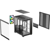 Корпус Ocypus Delta C74 ARGB Black (Delta-C70-BKG400XX-GL)