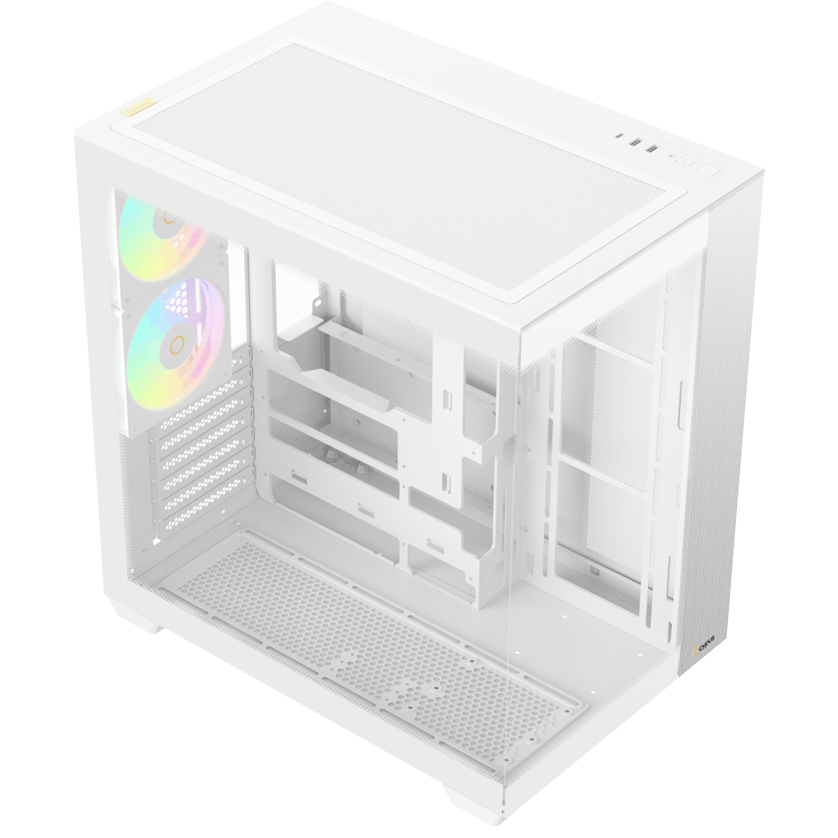 Корпус Ocypus Delta C74 ARGB White - Delta-C74-WHD200XX-GL - фото 4