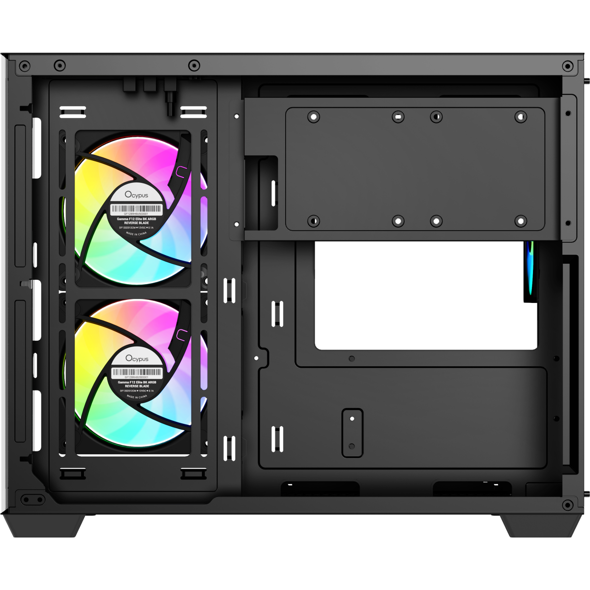 Корпус Ocypus Gamma C54 BK ARGB - Gamma-C54-BKD300XX-GL - фото 6