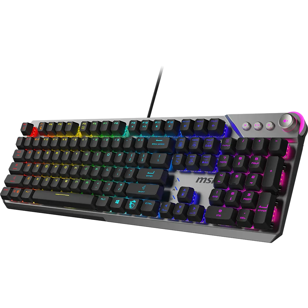 Клавиатура MSI STRIKE 600 Black - S11-04RU256-CLA - фото 2