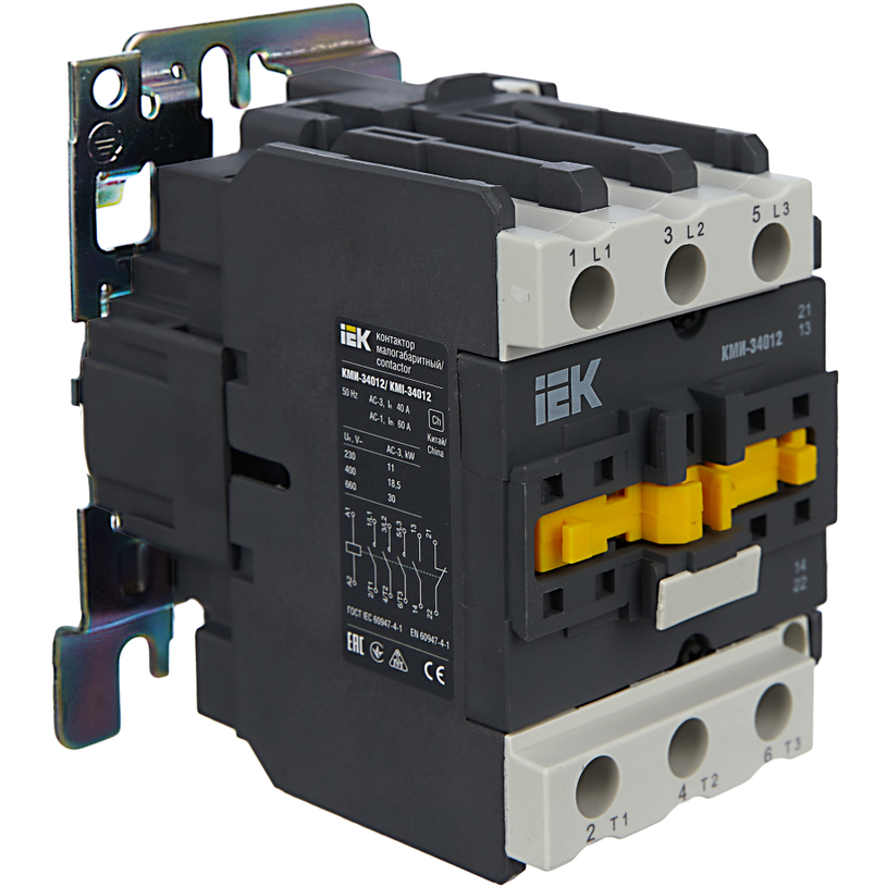 Контактор IEK KKM31-040-230-11 - фото 2