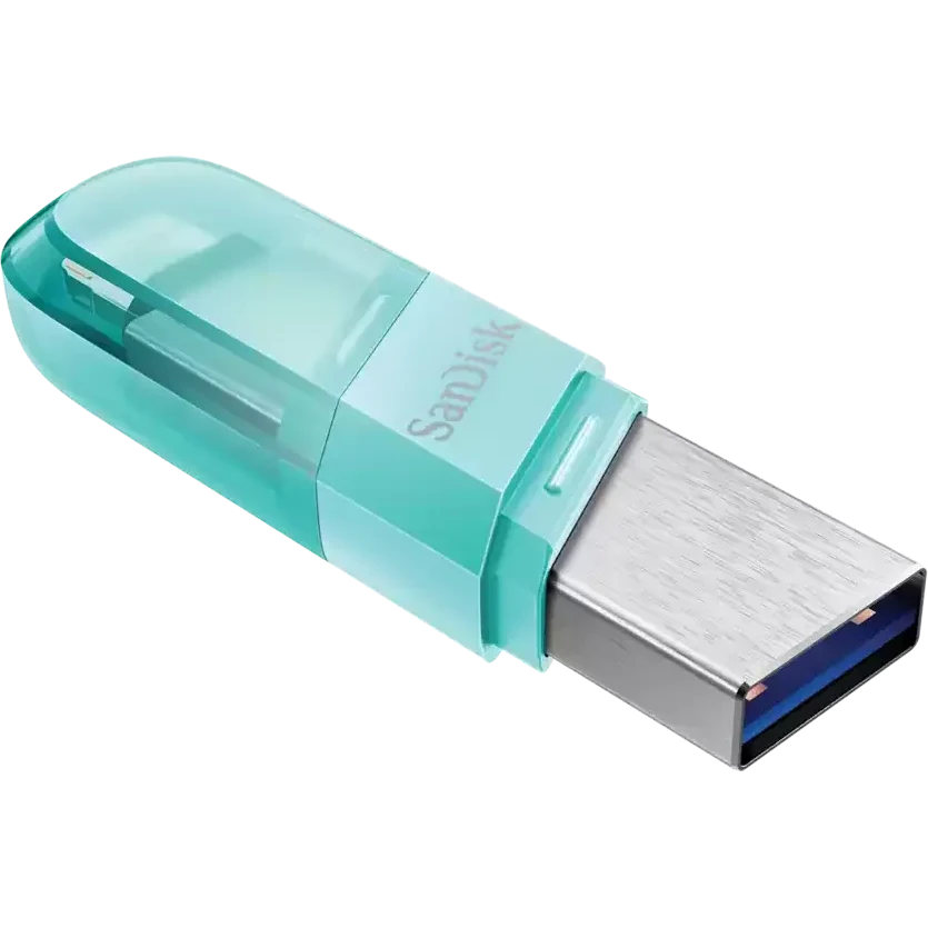 USB Flash накопитель 128GB SanDisk iXpand Flip (SDIX90N-128G-GN6NJ)