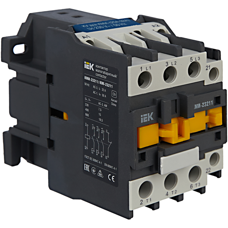 Контактор IEK KKM21-032-230-01 - фото 2
