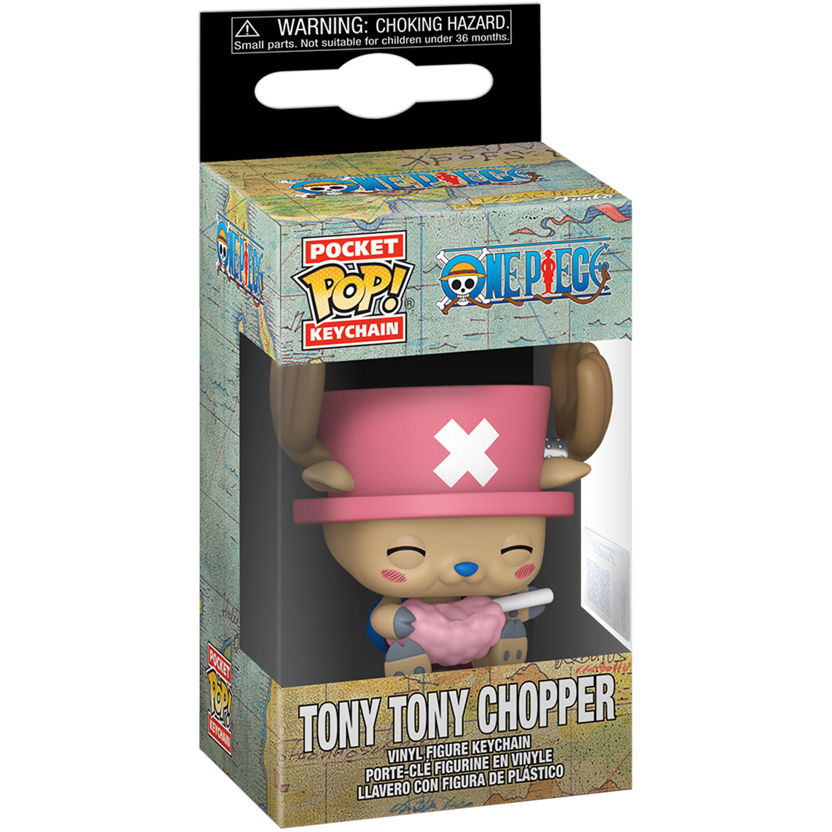 Брелок Funko Pocket POP! One Piece Chopper with Cotton Candy - 91750 - фото 2