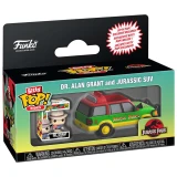 Фигурка Funko Bitty POP! Rides Jurassic Park Dr. Alan Grant and Jurassic SUV (90113)