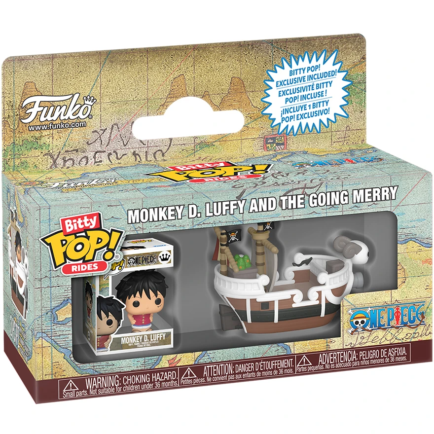 Фигурка Funko Bitty POP! Rides One Piece Monkey D. Luffy and the Going Merry - 90112 - фото 2
