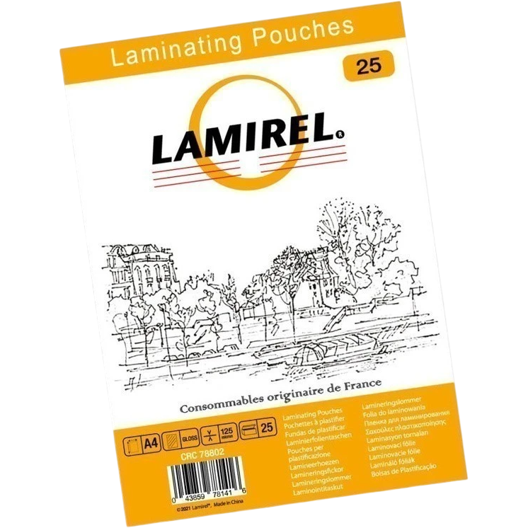 Плёнка для ламинирования Fellowes LA-78802 Lamirel