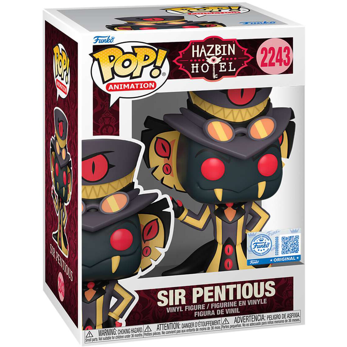 Фигурка Funko POP! Animation Hazbin Hotel Sir Pentious - 91824 - фото 2