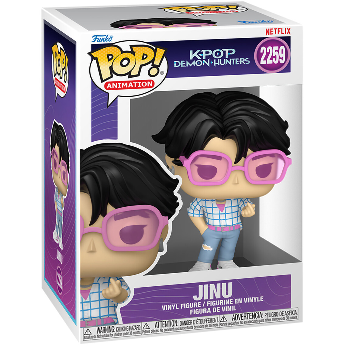 Фигурка Funko POP! Animation KPop Demon Hunters Jinu - 94691 - фото 2