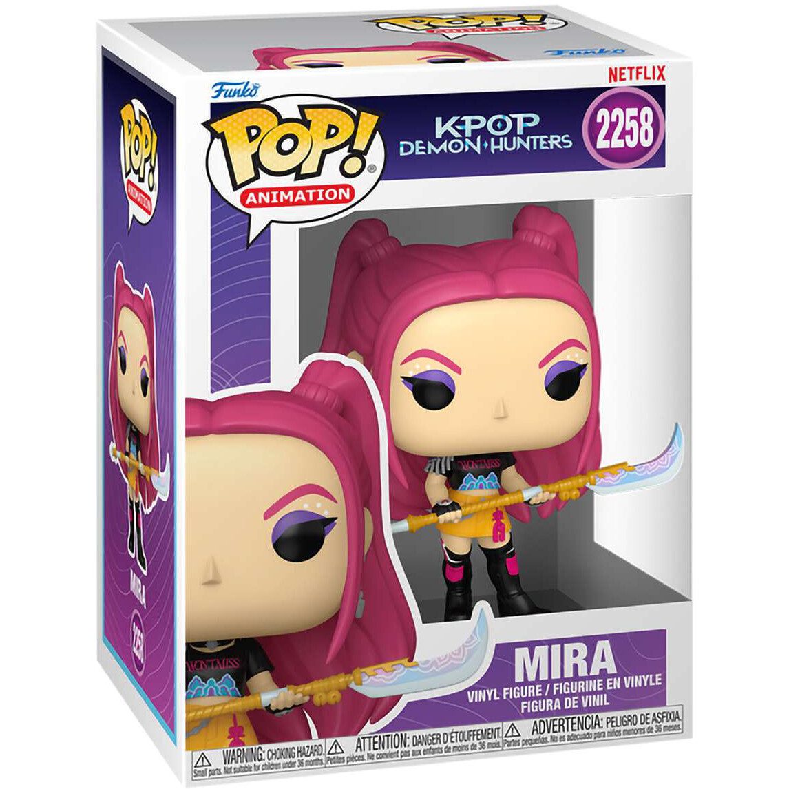 Фигурка Funko POP! Animation KPop Demon Hunters Mira - 95266 - фото 2